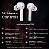 pTron Bassbuds Lite V2 Bluetooth 5.1 Wireless Headphone, 20Hrs Total Playtime with Case