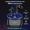 pTron Bassbuds Pixel with Gaming Mode, 50ms Low Latency, 35Hrs Total Playback Time (Black)