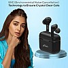 pTron Bassbuds Tango ENC Dedicated Movie Mode, 40Hrs Total Playtime, Bluetooth 5.1 Wireless Headphones (Black)