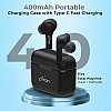 pTron Bassbuds Tango ENC Dedicated Movie Mode, 40Hrs Total Playtime, Bluetooth 5.1 Wireless Headphones (Black)