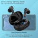 pTron Basspods P481 Pro Active Noise Cancellation (ANC) Wireless Earphones, TypeC Fast Charging & IPX4 Water-Resistant (Black)