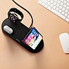 pTron Bullet WX4 3 in 1 Multi-Function Charging Stand for iOS Devices Black