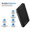 pTron Dynamo Lite 10000mAh Li-Polymer Power Bank Black