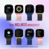 pTron Pulsefit P61+ 1.85" Full Touch Display Bluetooth Calling Smartwatch, Functional Crown, 580 NITS Brightness, HR, SpO2, Watch Faces, Inbuilt Games, 5 Days Battery Life & IP68 Waterproof (Blue)