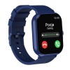 pTron Pulsefit P61+ 1.85" Full Touch Display Bluetooth Calling Smartwatch, Functional Crown, 580 NITS Brightness, HR, SpO2, Watch Faces, Inbuilt Games, 5 Days Battery Life & IP68 Waterproof (Blue)