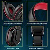 pTron Studio Lite Stereo Sound Wired Over Ear Headphones with Mic (Black/Red) 