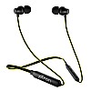 pTron Tangent Lite Bluetooth 5.0 Wireless Headphones with Hi-Fi Stereo Sound, 8Hrs Playtime, Lightweight Ergonomic Neckband- (Black & Yellow)