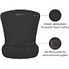 SBD089WD Gel Mouse Pad with Wrist Rest (Black) 