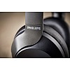 Philips Performance TAPH805BK Bluetooth 5.0 Active Noise Cancelling Over-Ear Headphones with Google Assistant (Black)