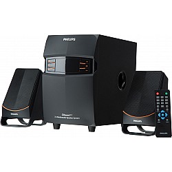 Philips MMS-2550F/94 2.1 Channel Multimedia Speakers System (Black)-