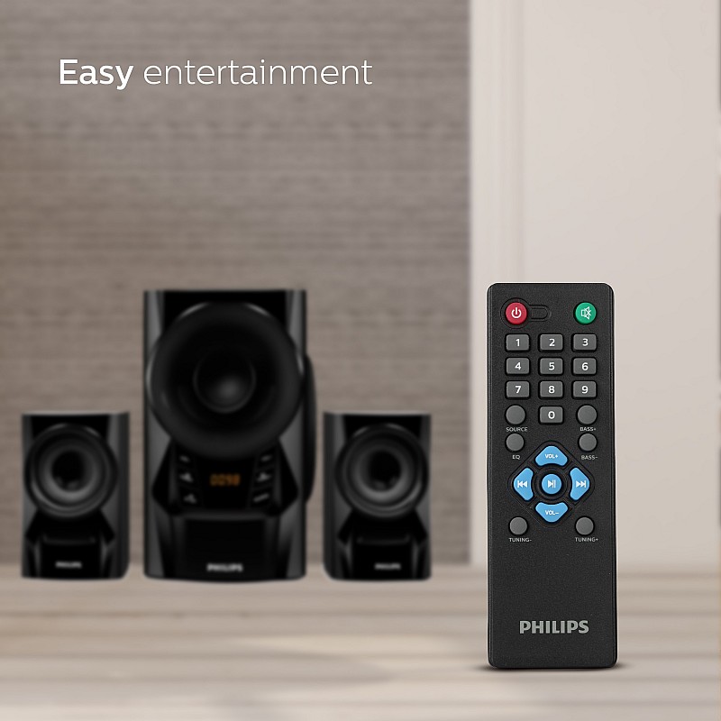 Philips IN-MMS6080B/94 2.1 Channel Multimedia Speakers