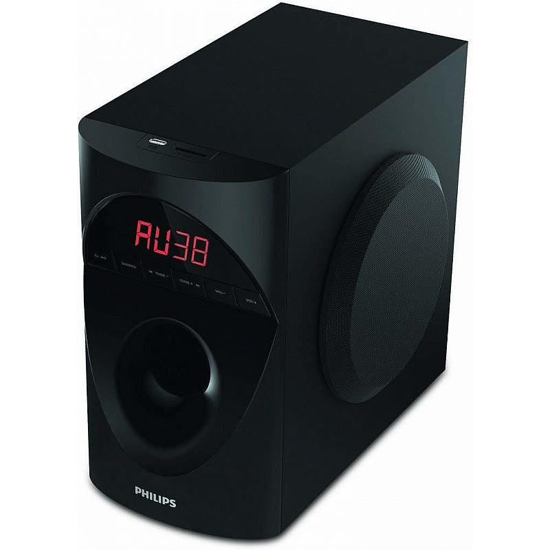 Philips in-SPA 5190B/94 Multimedia Speaker System (Black)-