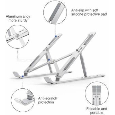 Dyazo Laptop Stand/Laptop Holder Riser/Computer Tablet Stand 6 Angles Dyazo Laptop Stand/Laptop Holder Riser/Computer Tablet Stand 6 Angles