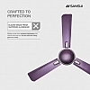 Sansui Aero Majestic Decorative Ceiling Fan (Amethyst Purple, Pack of 1)