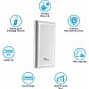 Syska 20000 mAh Li-Polymer Power Pro200 Power Bank (White) 