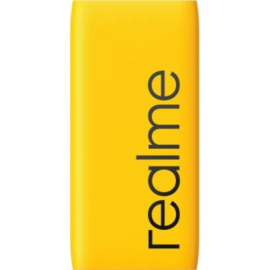 Realme 10000 mAh Power Bank 18W Quick Charge 3.0 Yellow Lithium Polymer