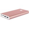 iBall 10000mAh Li-Polymer Slim Design Smart Charge Metal Powerbank– LPM10000 (Rose Gold)