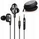 PTron Boom 3 Headphones, 4D Deep Bass Stereo Earphones