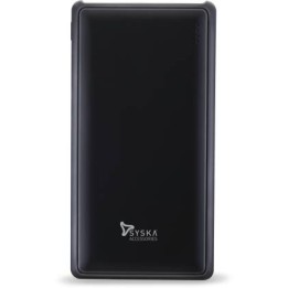 Syska 20000 mAh Li-Polymer Power Pro200 Power Bank (Black) Syska 20000 mAh Li-Polymer Power Pro200 Power Bank (Black)