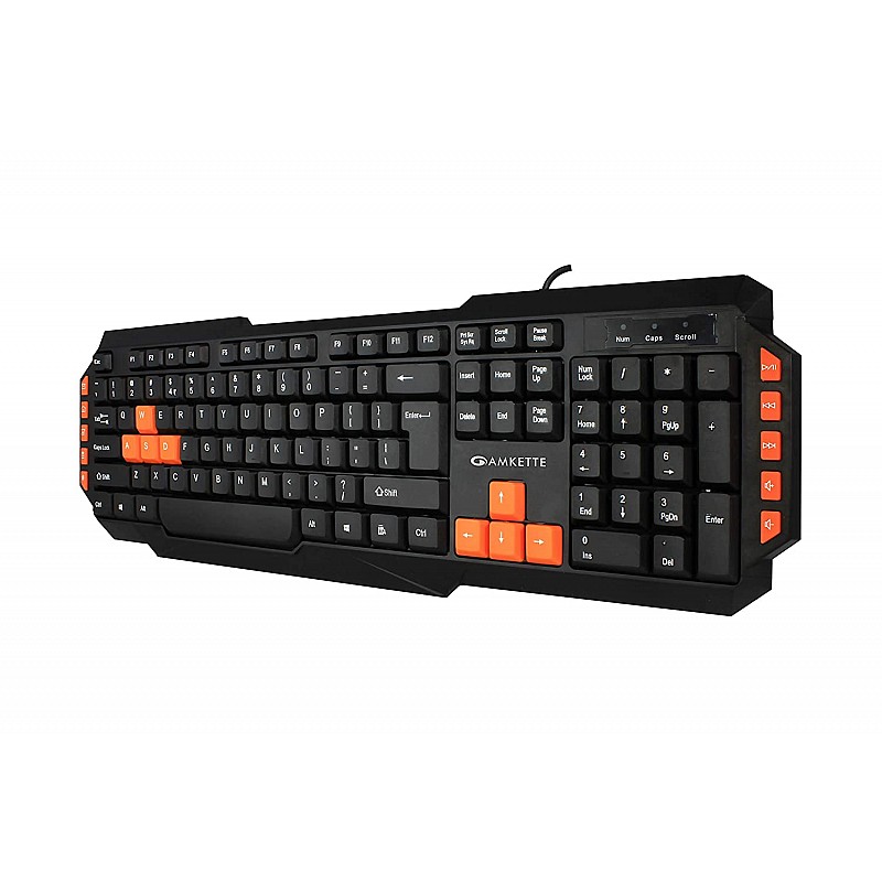 Amkette Xcite Pro USB Keyboard (Black)