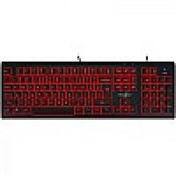 Redgear Dual Hammer 2 in 1 Keyboard with 3 LED Color Wired USB Gaming Keyboard Black