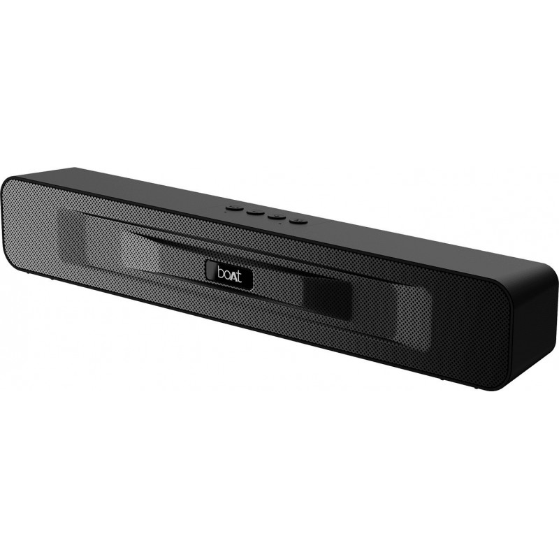 boAt Aavante Bar 503 Dual EQ Modes & Ergonomic Design 10 W Bluetooth Soundbar (Premium Black /Midnight Black / Pitch Black, 2.0 Channel) boAt Aavante Bar 503 Dual EQ Modes & Ergonomic Design 10 W Bluetooth Soundbar (Premium Black /Midnight Black / Pitch Black, 2.0 Channel)