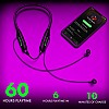 WINGS Phantom 1000 Gaming Neckband Bluetooth Gaming Headset  (Black, In the Ear)