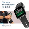 Ambrane Flex 1.69inch Lucid display and SPO2 Smartwatch Black Strap Ambrane Flex 1.69inch Lucid display and SPO2 Smartwatch Black Strap