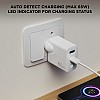 boAt 65 W Dual Port Gan All in 1 Charger with Smart Ic Protection, Auto Detectionwith Free Type C 100W Cable for iPhone & Andrioid Phones, Laptops & Tablets, White