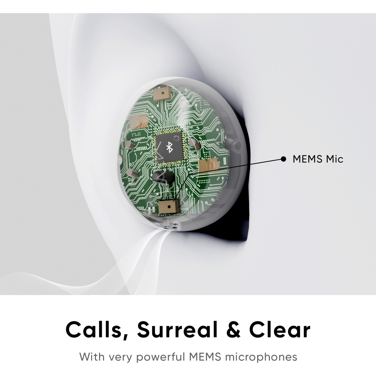 Mivi DuoPods M30 earbuds pink