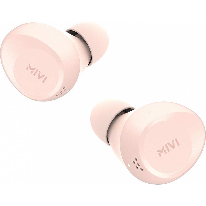 Mivi DuoPods M30 earbuds pink