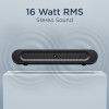 boAt Bar 553 with Stereo Sound 16 W Bluetooth Soundbar (Pitch Black, Mono Channel) boAt Bar 553 with Stereo Sound 16 W Bluetooth Soundbar (Pitch Black, Mono Channel)