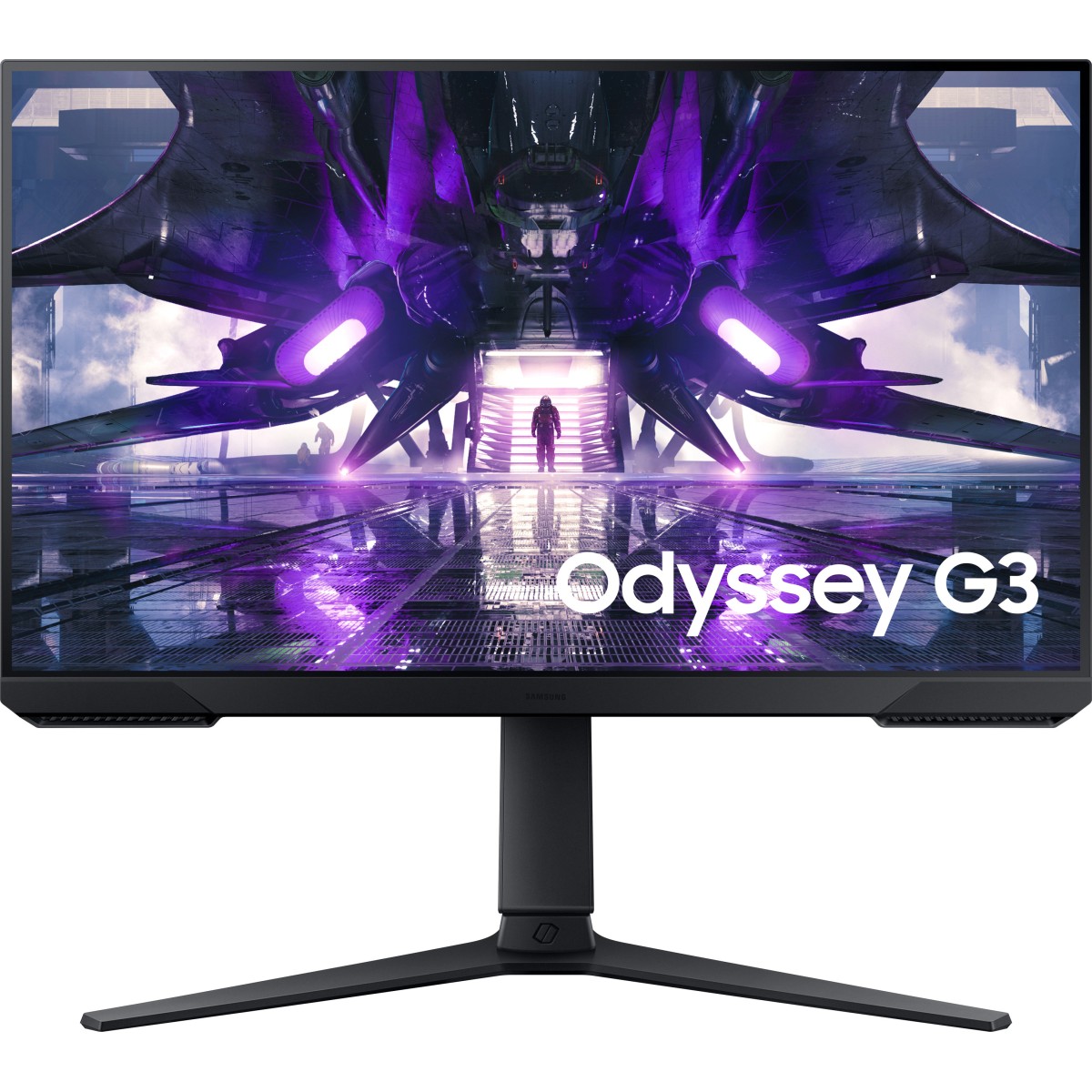 SAMSUNG Odyssey G3 60.96 cm (24 inch) Full HD VA Panel with Height Adjustable Stand, Eye Saver Mode, 3-Sided Borderless Display Flat Gaming Monitor (LS24AG320NWXXL/LS24AG322NWXXL)