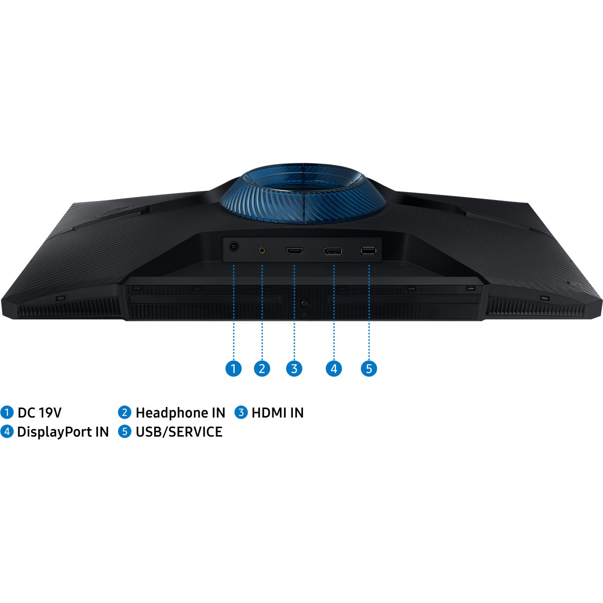 SAMSUNG Odyssey G3 60.96 cm (24 inch) Full HD VA Panel with Height Adjustable Stand, Eye Saver Mode, 3-Sided Borderless Display Flat Gaming Monitor (LS24AG320NWXXL/LS24AG322NWXXL)