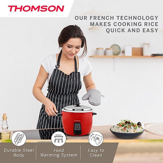 Thomson Primo Electric Rice Cooker  (1.5 L, Multicolor)