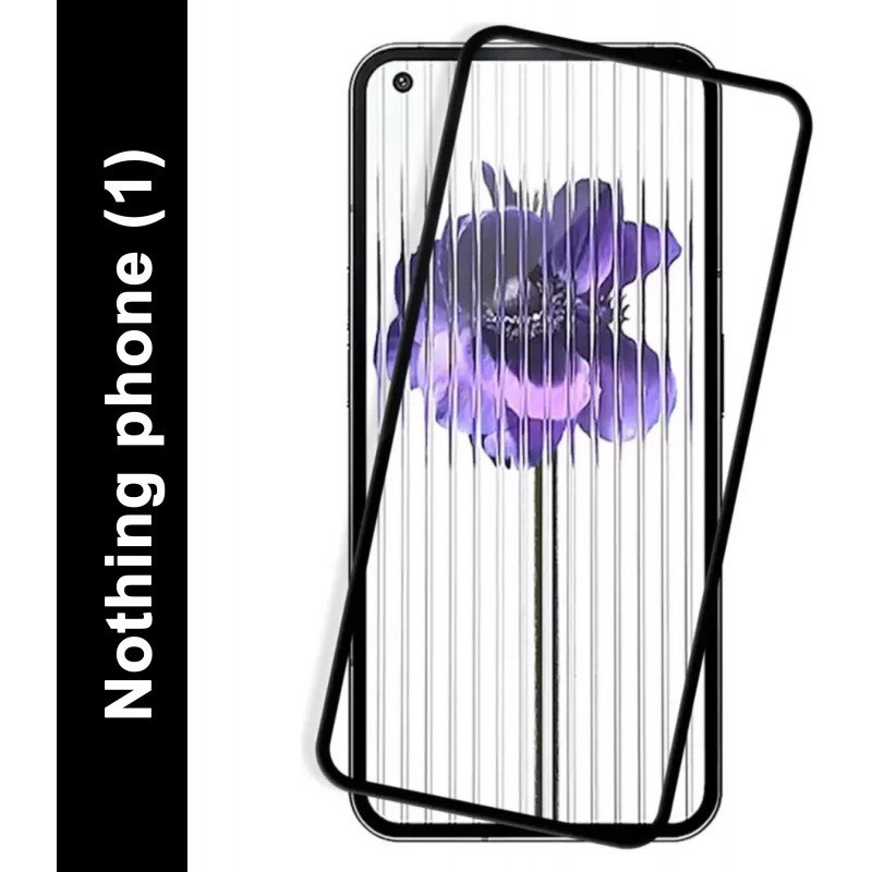 Nothing Tempered Glass Guard for Nothing phone (1) (Pack of 1) Nothing Tempered Glass Guard for Nothing phone (1) (Pack of 1)
