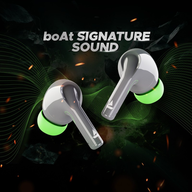 boAt Airdopes 161 Hulk Edition w/ 40 HRS Playback, ASAP Charge & IPX5 Rating Bluetooth (Green Fury, True Wireless) boAt Airdopes 161 Hulk Edition w/ 40 HRS Playback, ASAP Charge & IPX5 Rating Bluetooth (Green Fury, True Wireless)