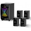 boAt 1500 Pro with Dynamic RGB LEDs, EQ Modes & Master Remote Control 80 W Bluetooth Home Theatre (Space Black, 4.1 Channel) boAt 1500 Pro with Dynamic RGB LEDs, EQ Modes & Master Remote Control 80 W Bluetooth Home Theatre (Space Black, 4.1 Channel)