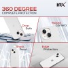 HRX Frosted Back Cover for Apple iPhone 13 (White, Matte Finish) HRX Frosted Back Cover for Apple iPhone 13 (White, Matte Finish)