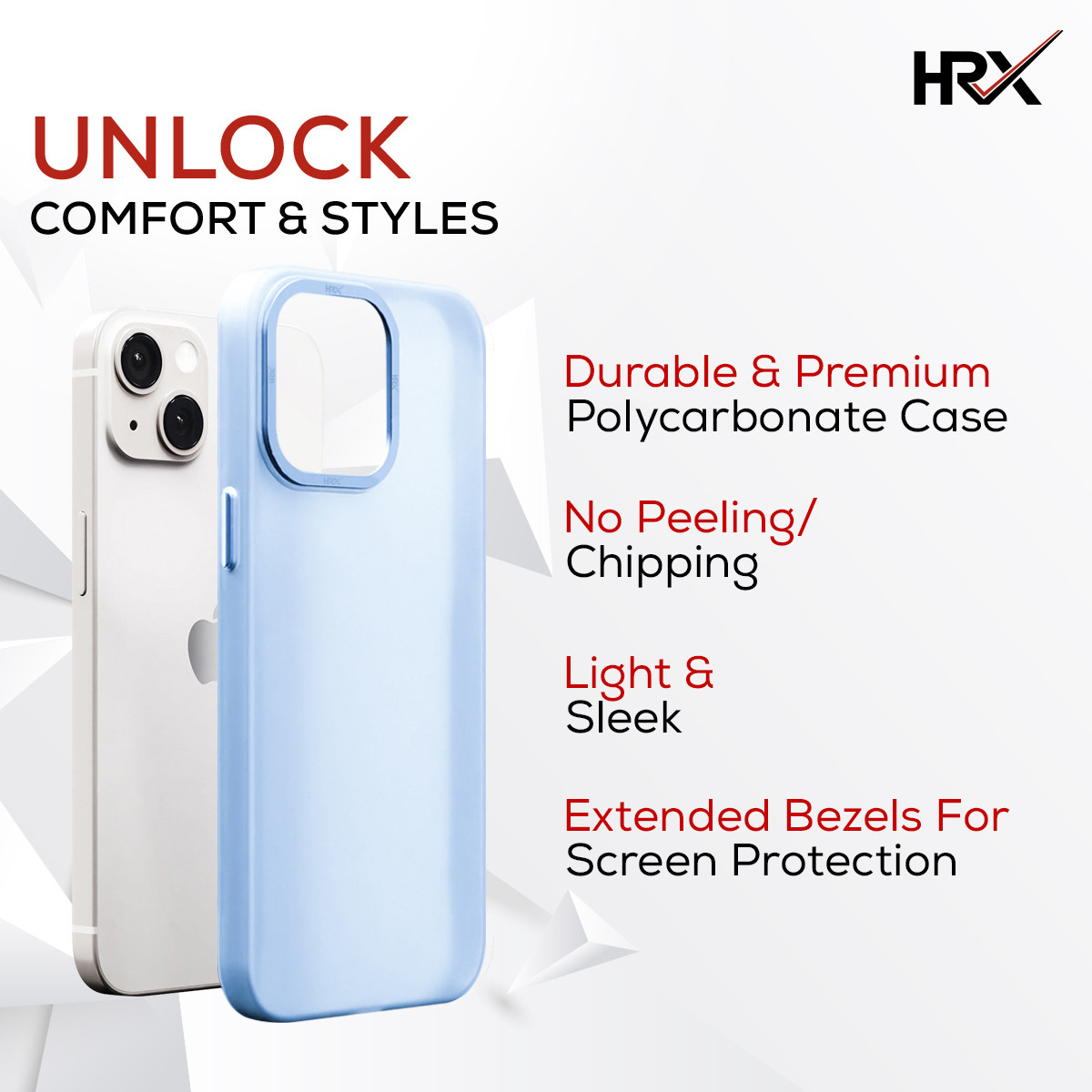 HRX Frosted Back Cover for Apple iPhone 14