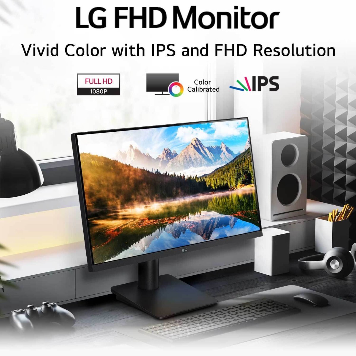 LG IPS Monitor 60.96 cm (24 inch) Full HD LED Backlit IPS Panel with Screen Split, 3-Side Virtually Borderless Design, Reader Mode, OnScreen Control, Height Adjustable Monitor (24MP450-BB.ATRJMSN/ 24MP450-BB.ATRLMSN)