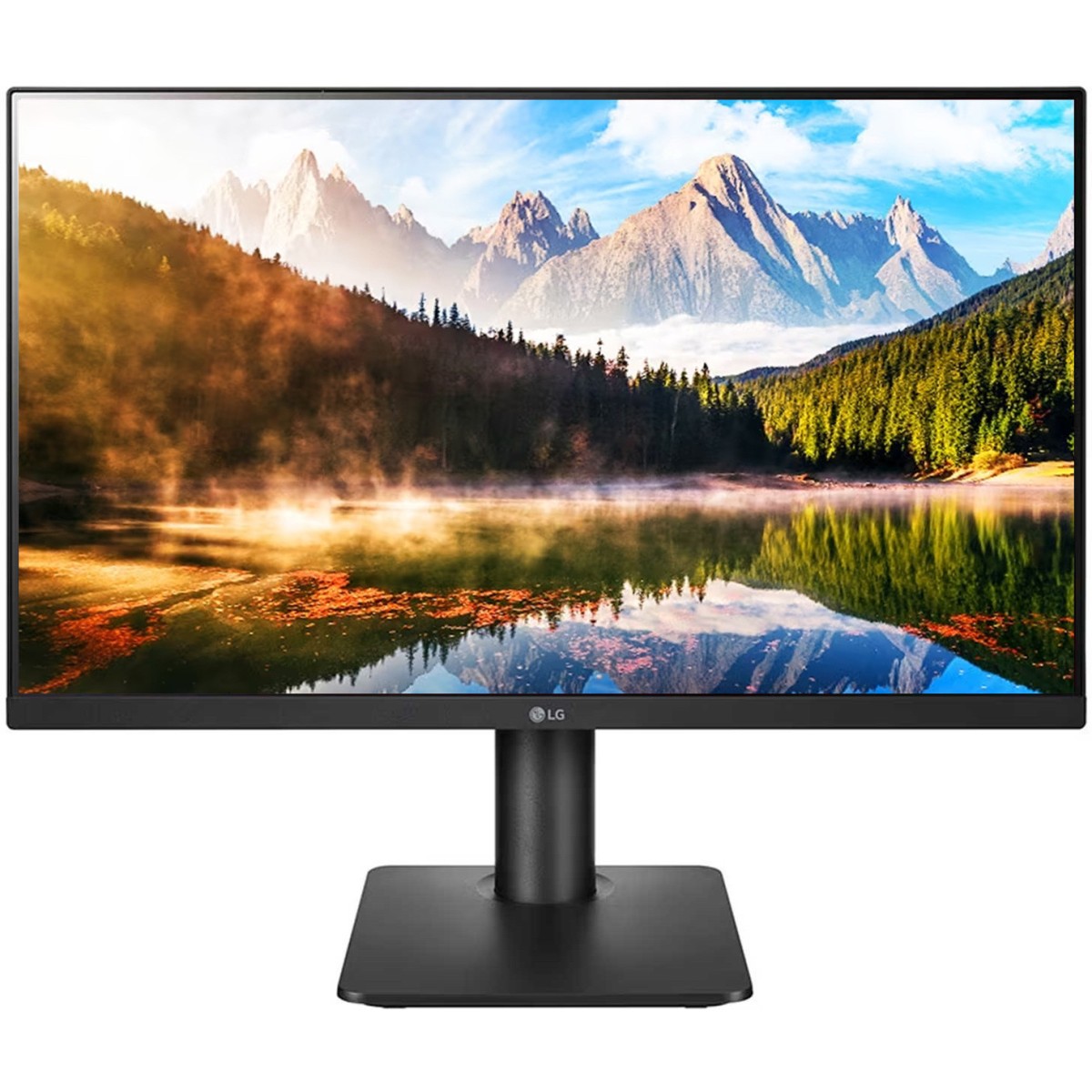 LG IPS Monitor 60.96 cm (24 inch) Full HD LED Backlit IPS Panel with Screen Split, 3-Side Virtually Borderless Design, Reader Mode, OnScreen Control, Height Adjustable Monitor (24MP450-BB.ATRJMSN/ 24MP450-BB.ATRLMSN)