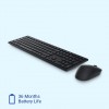 Dell KM5221W Pro Wireless USB Keyboard and Mouse Set Quiet Keyboard, Full-Sized Keyboard, Ambidextrous Mouse Black Dell KM5221W Pro Wireless USB Keyboard and Mouse Set Quiet Keyboard, Full-Sized Keyboard, Ambidextrous Mouse Black