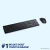 Dell KM5221W Pro Wireless USB Keyboard and Mouse Set Quiet Keyboard, Full-Sized Keyboard, Ambidextrous Mouse Black Dell KM5221W Pro Wireless USB Keyboard and Mouse Set Quiet Keyboard, Full-Sized Keyboard, Ambidextrous Mouse Black