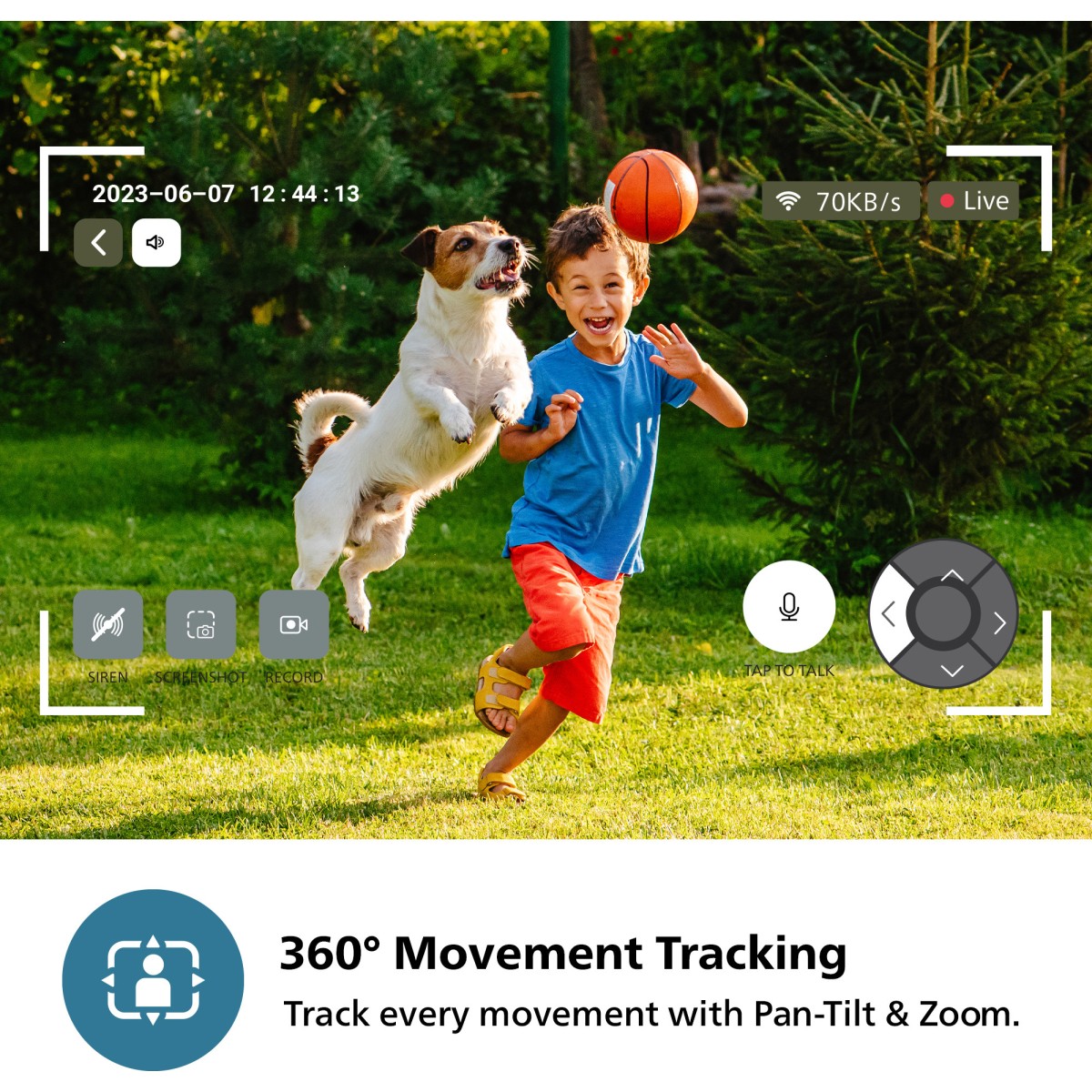 PHILIPS HSP 3800, 2MP, Color Night Vision, 2-Way Talk, Weatherproof WiFi CCTV Outdoor Security Camera (128 GB, 4 Channel)