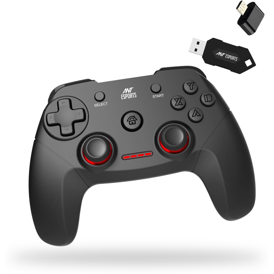 Ant Esports GP300 Pro V2 Wireless Gaming controller, Compatible for PC & Laptop Bluetooth  Gamepad