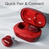 DEFY GravityX with 20 Hours Playback, ENC Technology & Beast Mode Bluetooth  (Ruby Red, In the Ear)