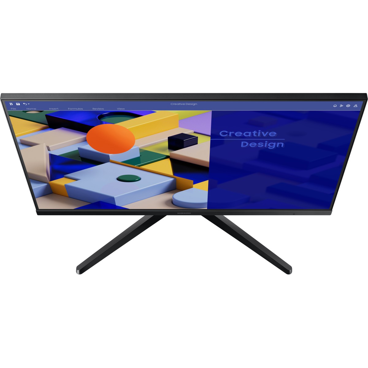 SAMSUNG 60.96 cm (24 inch) Full HD LED Backlit IPS Panel with 3-Sided Borderless Display, Game & Free Sync Mode, Eye Saver Mode & Flicker Free Monitor (LS24C310EAWXXL)