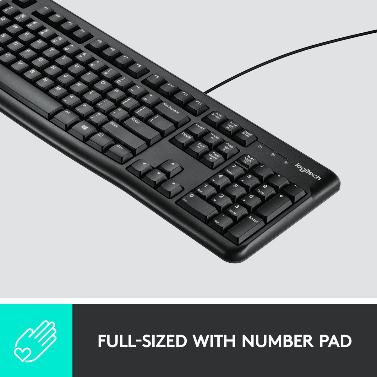 Logitech Plug and Play USB Keyboard K120