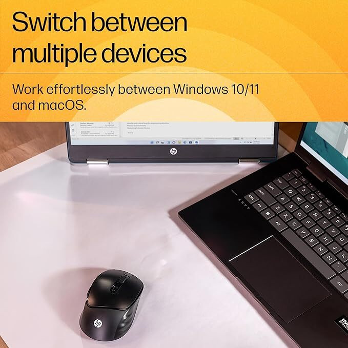 HP M120 Wireless Mouse, USB-A Nano Dongle, 2.4 Ghz Wireless Connection, 6 Buttons Black HP M120 Wireless Mouse, USB-A Nano Dongle, 2.4 Ghz Wireless Connection, 6 Buttons Black